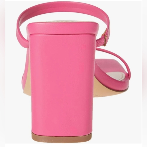 The Drop Avery Square Toe Two Strap High Heeled Sandal #780 - Picture 12 of 16